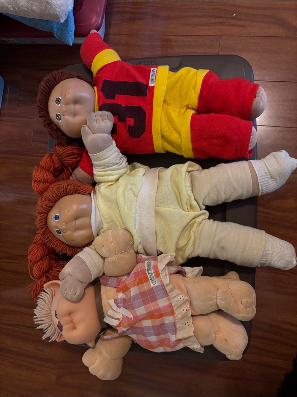 Vintage 80’s Cabbage Patch Dolls Lot of 3